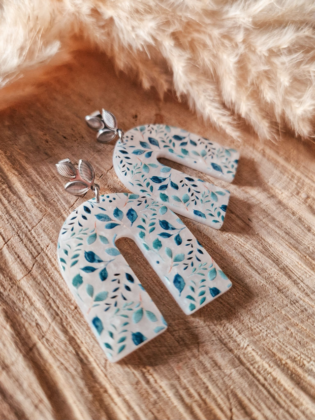 Boucles d'oreilles "Feuillage"
