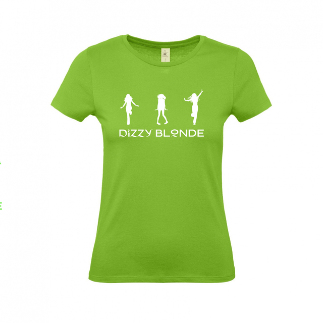Dizzy blonde Ladies T shirt