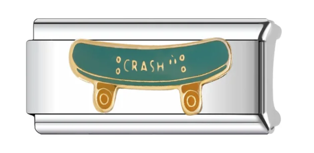 Charm largo Patineta 