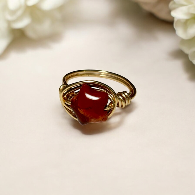 Pierścionek gwiazdka rozmiar 15