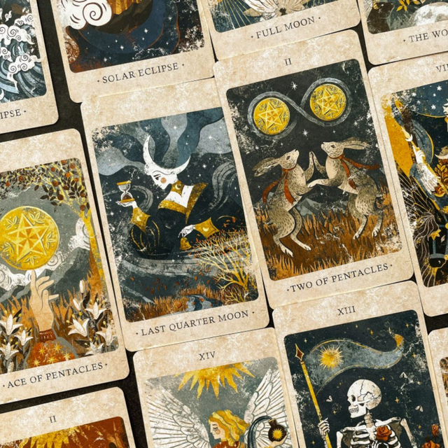 The Solar Kingdom Tarot: a deck from the kingdom of the bright sun * by Tanja Moss & Modern Magic Press