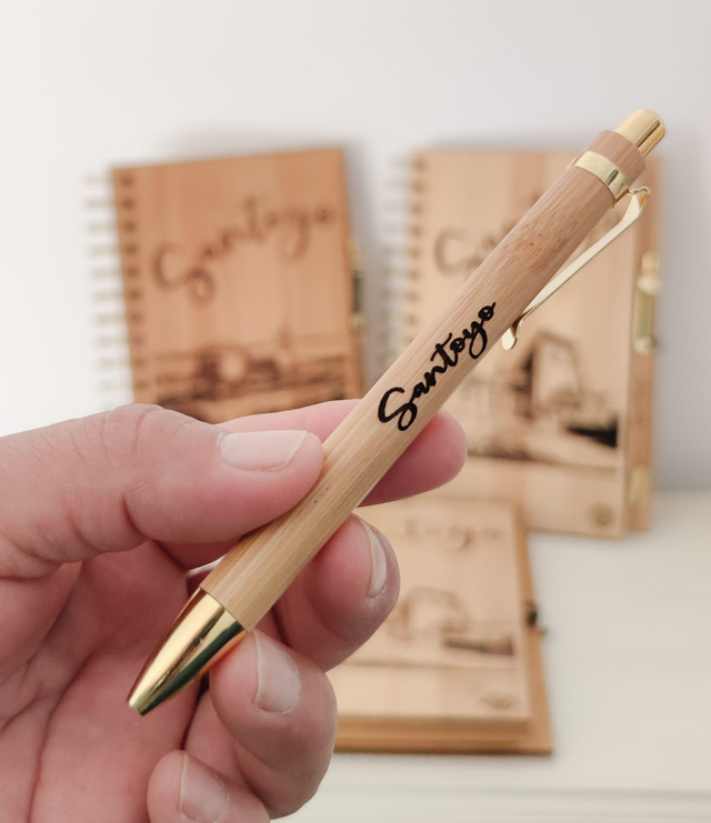 Bolígrafo de Bambú personalizados