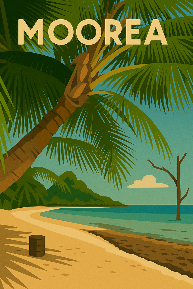 Affiche photo – Moorea
