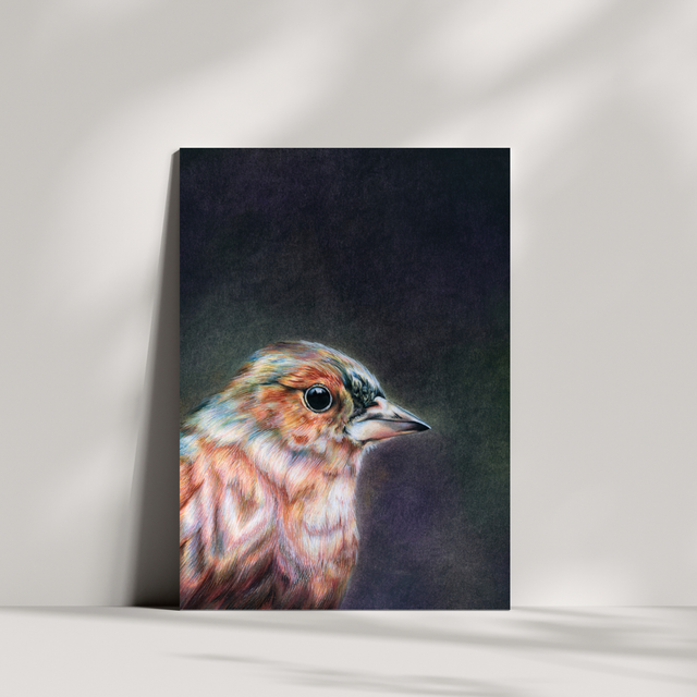 Carte de vœux - Oiseau N°1