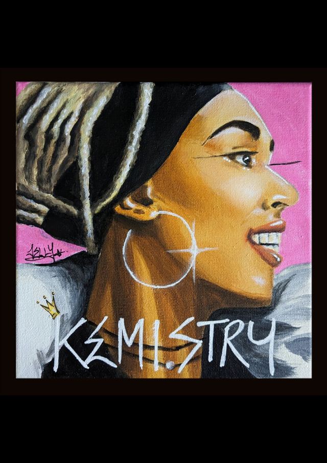 Jungle Legends: DJ Kemistry A3 print 