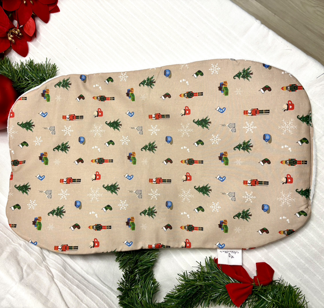 Coussin ovale Albertha&#039;s - Noël &quot;Casse-Noisette&quot;