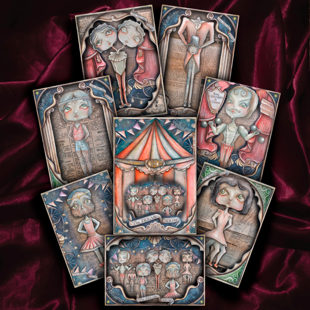 Pack de cartes - Freak Show