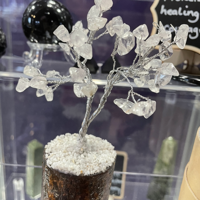 Clear Quartz Tree