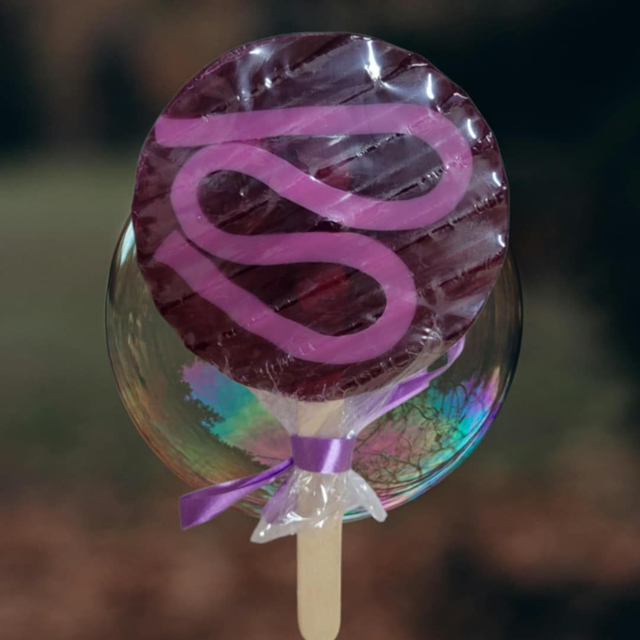 Savon sucette Oméga senteur fruits rouges 