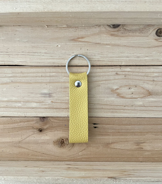 Porte-clefs jaune