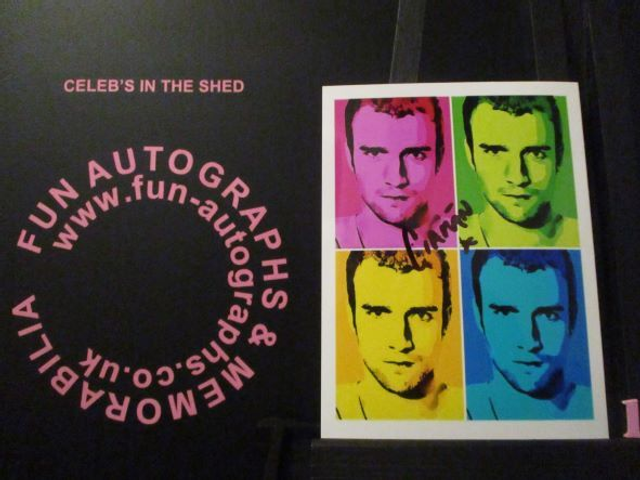 Ciaran Griffiths Authentic Autographed 6x4.5 Pop Art Limited Edition (1)