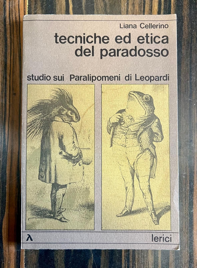 Liana Cellerino - Tecniche ed etica del paradosso (Edizioni lerici, 1980 - 1a ed.)