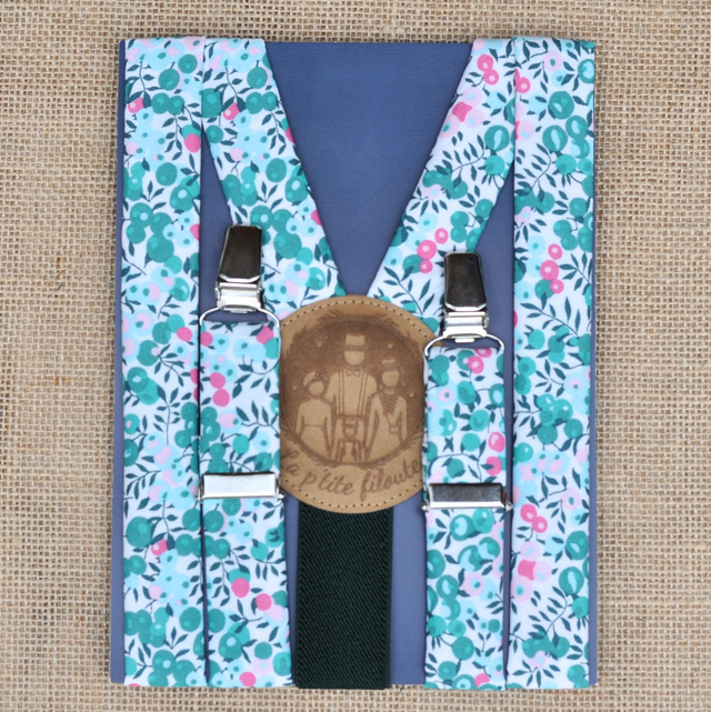 Bretelles kid’s - Wiltshire - Émeraude