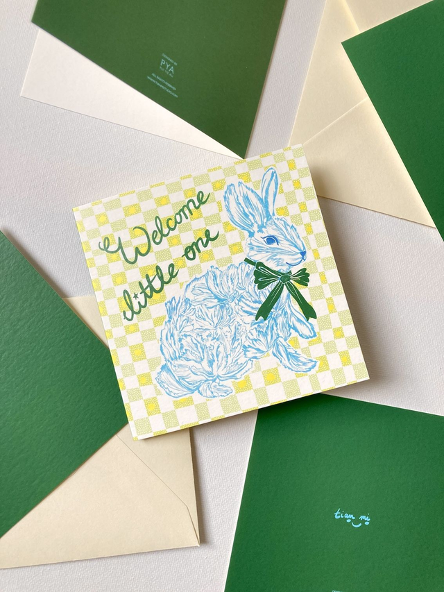 Greeting card - Welcome Little One