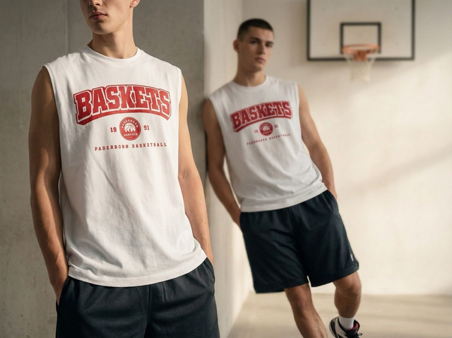 TANK TOP – BASKETS COLLEGE WHITE