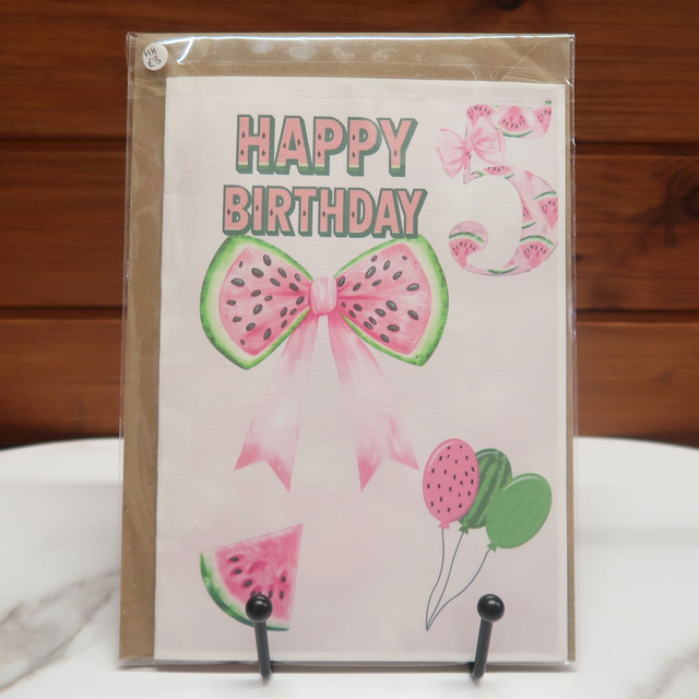 Childrens/Teen Age Birthday Card