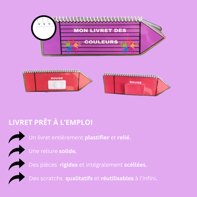 Livret crayon de couleurs 