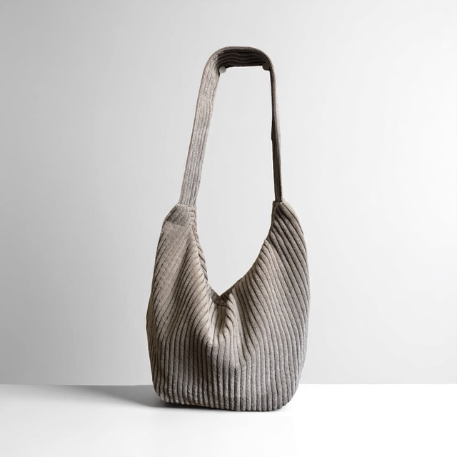 Shopper Hannah - brauner Cord
