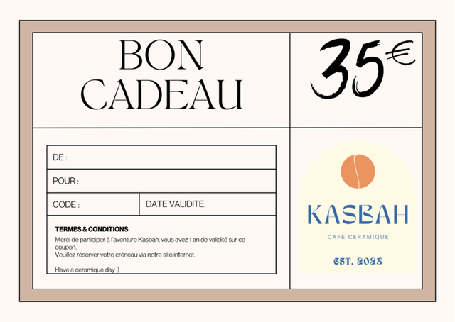 Carte cadeau 35€