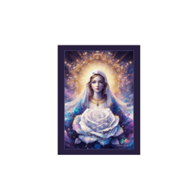 Carte Marie fleur de vie - 0006CFV