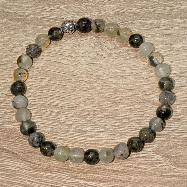 Bracelet "Préhnite" 6mm BR-040