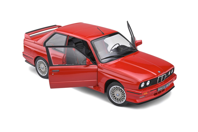 BMW E30 M3 Rouge 1986 Solido S1801502 1/18