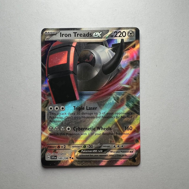 Scarlet & Violet: Iron Treads ex 143/198