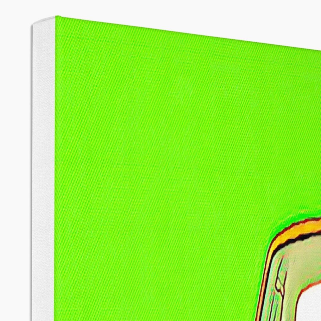 Ford Escort Mexico Pop Art Stretched Canvas Picture