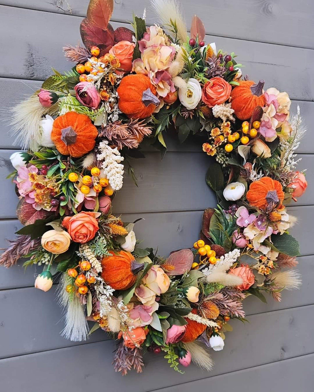 Large Autumn Wreath