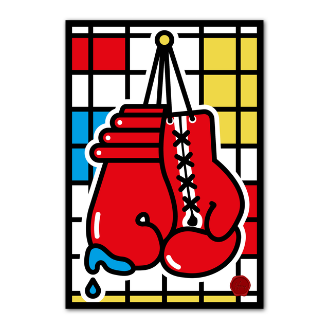 Pow Pow Pow - 200820 - Hony x Piet Mondrian | Kunstdruck