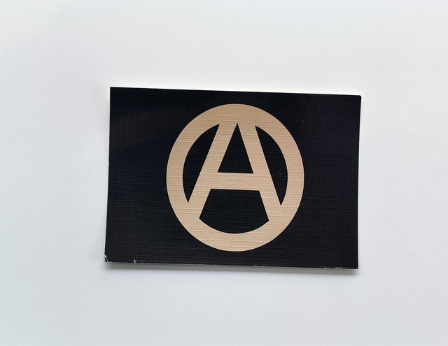 Postkarte - Ⓐ Circle-A 