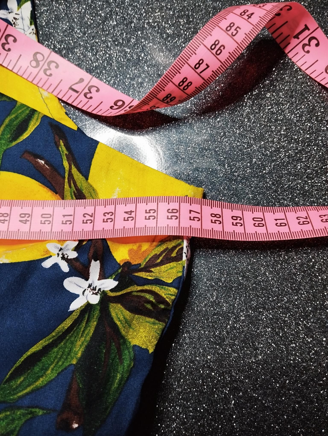 Robe Zaful Blue Lemon T48/50