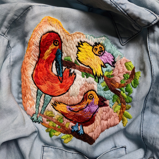 Custom embroidery on a chosen item