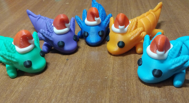 Christmas axolotl 