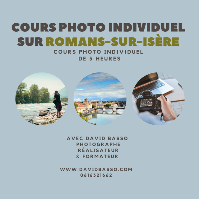 Cours photo sur Romans-sur-Isère