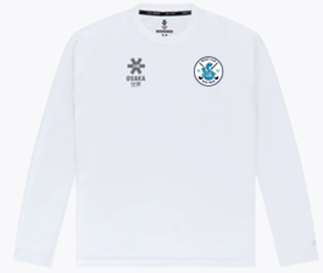 T-shirt d'entraînement - Junior (Blanc, manches longues)