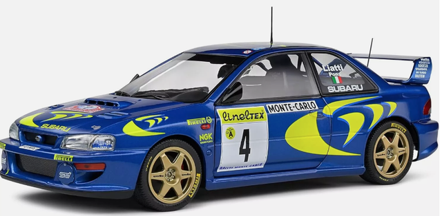 Subaru Impreza Rally Montecarlo 1997 Solido 1:18