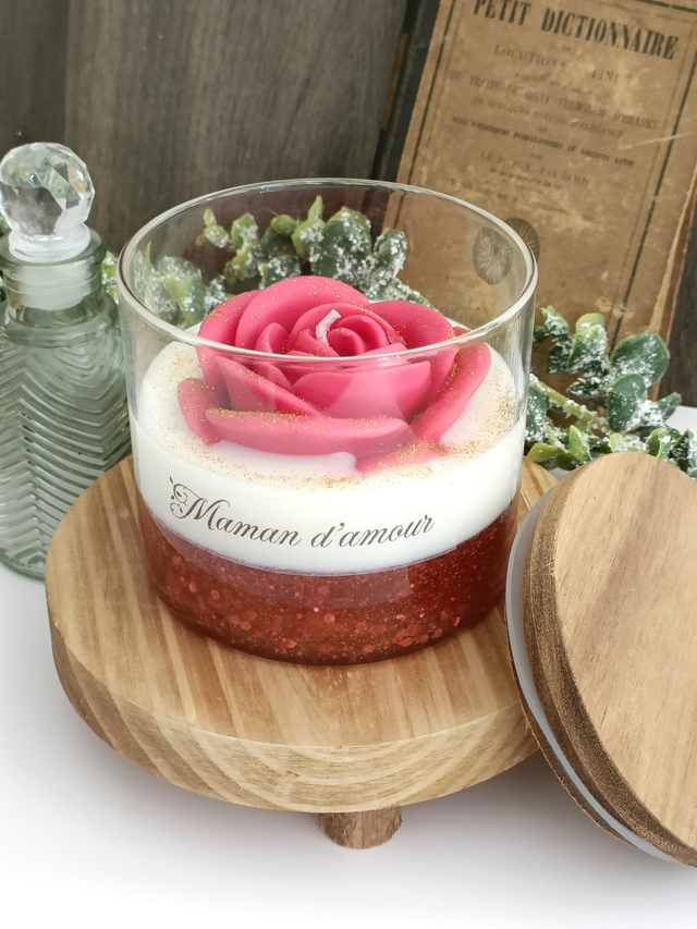 Bougie parfumée "Maman d'amour"
