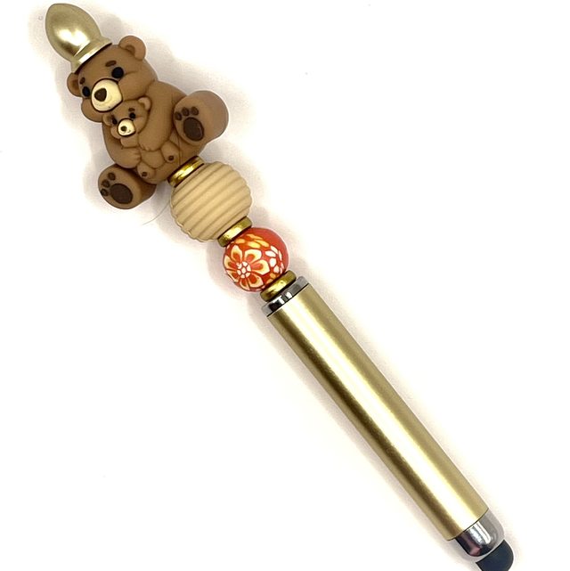 S20 - Stylo ours brun 