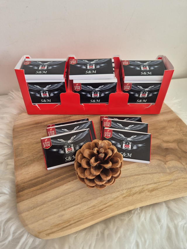 Carré de chocolat lait individuelle 