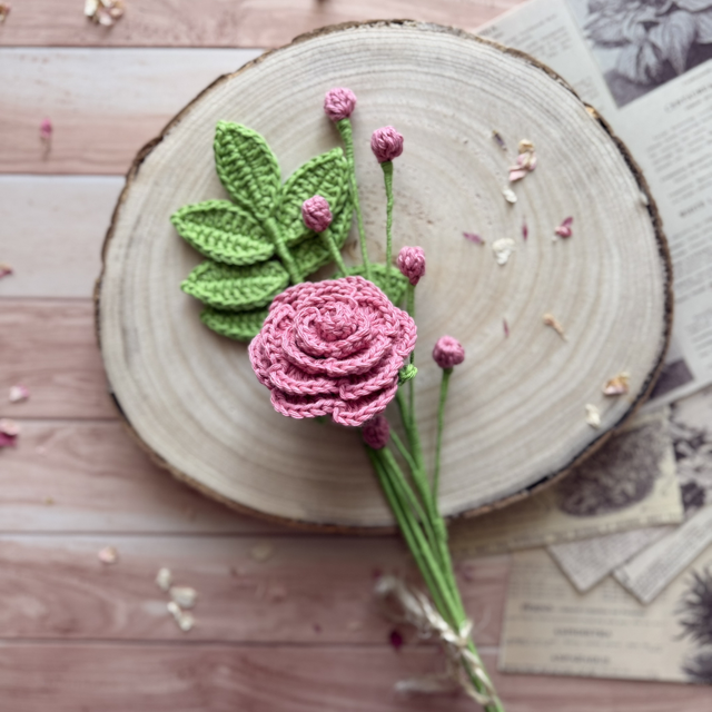 Bouquet de rose (personnalisable)