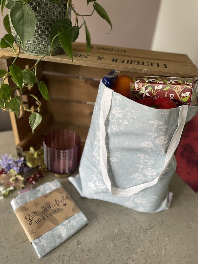 Tote Bag - Fungi Silhouettes