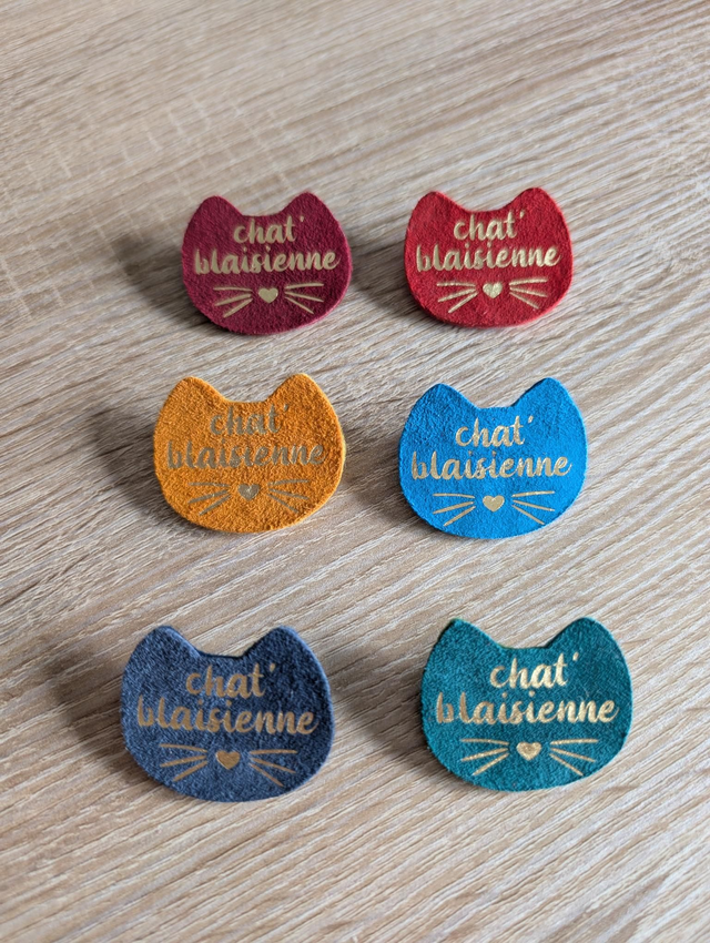 Broche Chat&#039;blaisienne