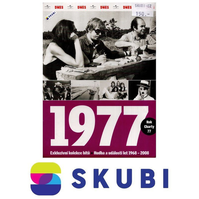 CD 1977 - Rok Charty 77 - exkluzivní kolekce hitů - MF Dnes
