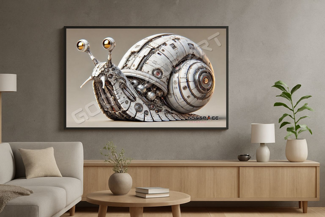 Cadre Escargot Cybernétique (03)