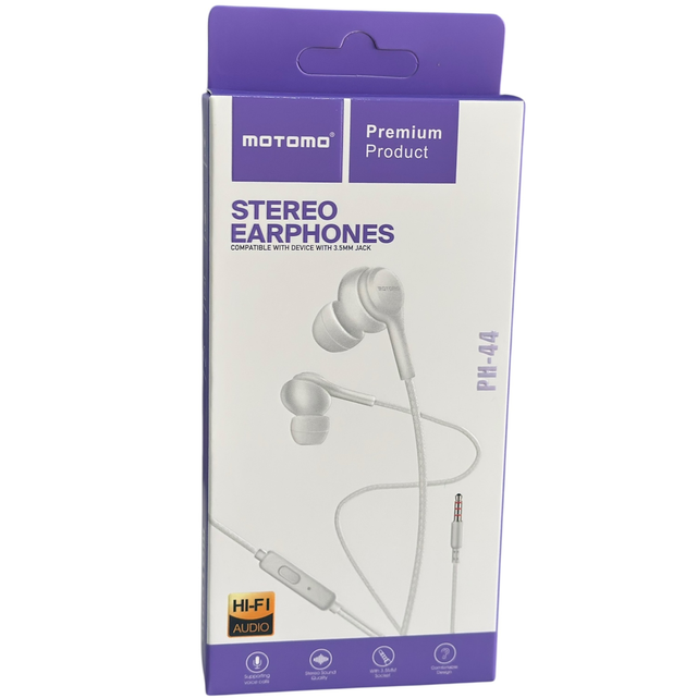 Audífonos con cable auxiliar 