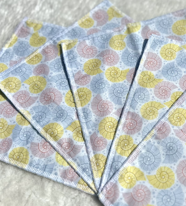 Essuie-tout réutilisable COQUILLAGES 