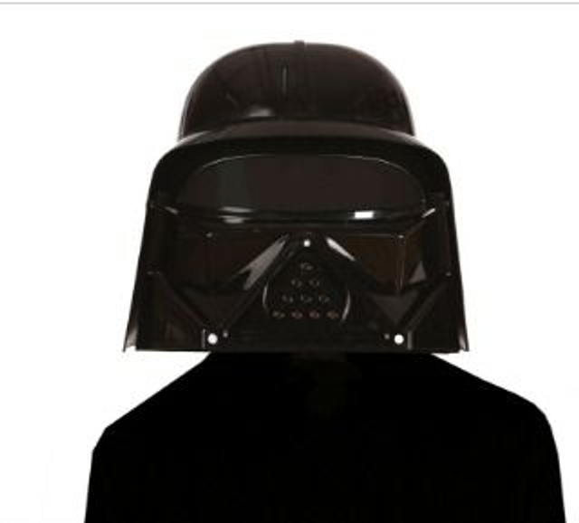 CARNEVALE , CASCO DARTH VEDER , STAR WARS 