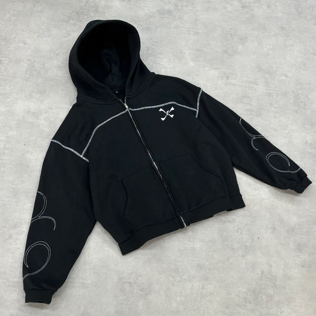 Purple Place Aura Zip Black