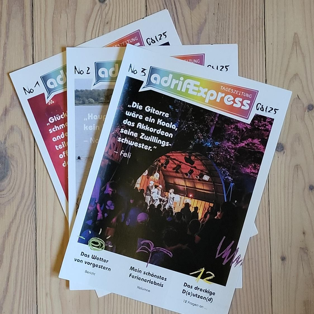 Festivalzeitung "adriÆxpress", Gesamtpaket 2025 No.1-3